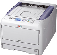 מדפסת לייזר צבעונית 3A מדגם OKI C822DN